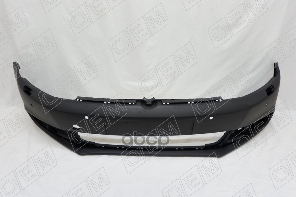 Бампер передний Volkswagen Jetta 6 2010-2015, под парктроник, под фароомыватели O.E.M. арт. OEM0181