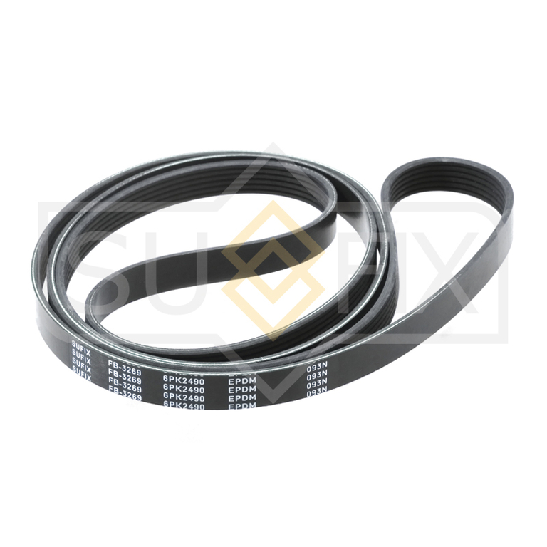 Ремень поликлиновый 6PK2490 SUFIX FB3269