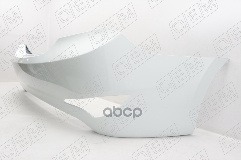 Бампер задний Hyundai Solaris 1 белый, седан, 2014-2017 O.E.M. арт. OEM0061