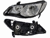 Фара HONDA CIVIC 05-11 LH 4D под эл. корректор, поворот белый Sat арт. ST2171159L