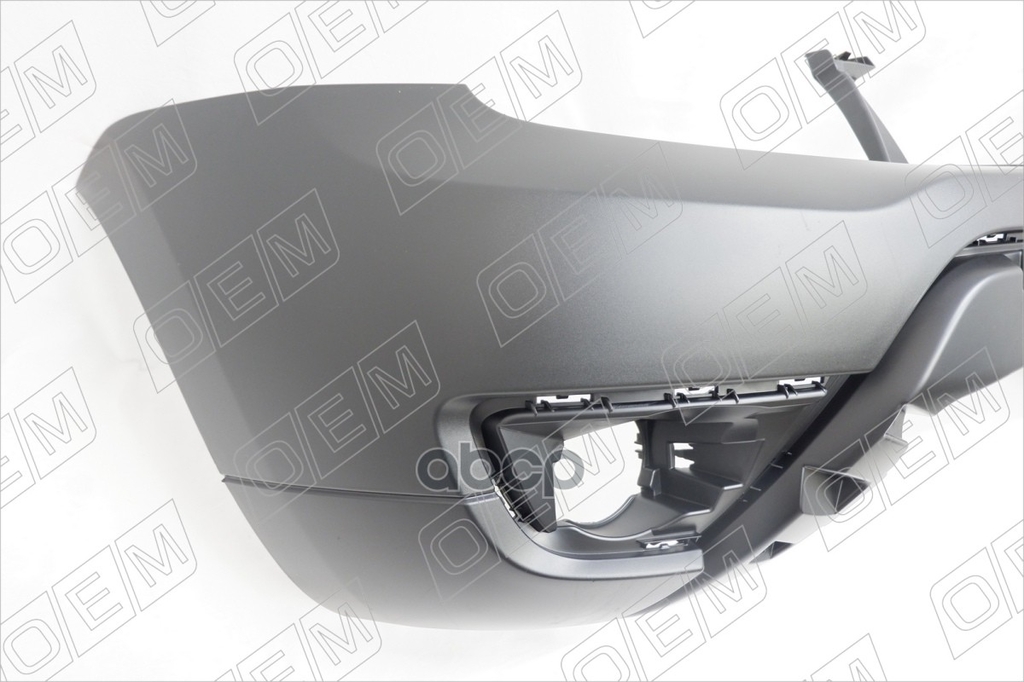 Бампер передний Renault Duster 1 2015-2020, в цвет кузова, под ПТФ O.E.M. арт. OEM0130
