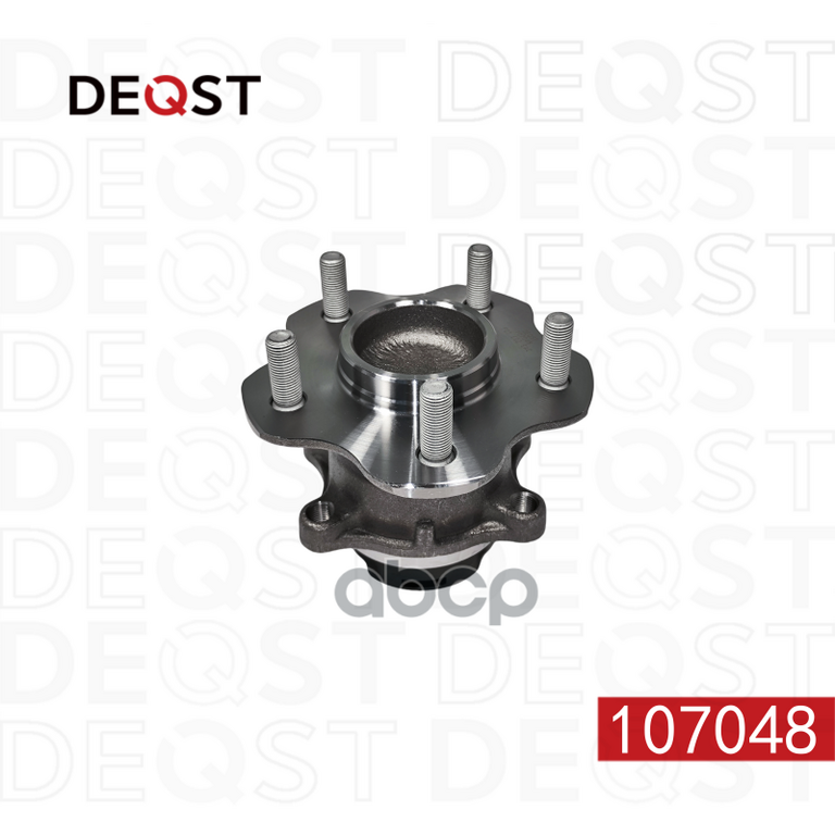 Ступица с подшипником в сборе задняя NISSAN QASHQAI J10E 2006 - 2013 DEQST арт. 107048