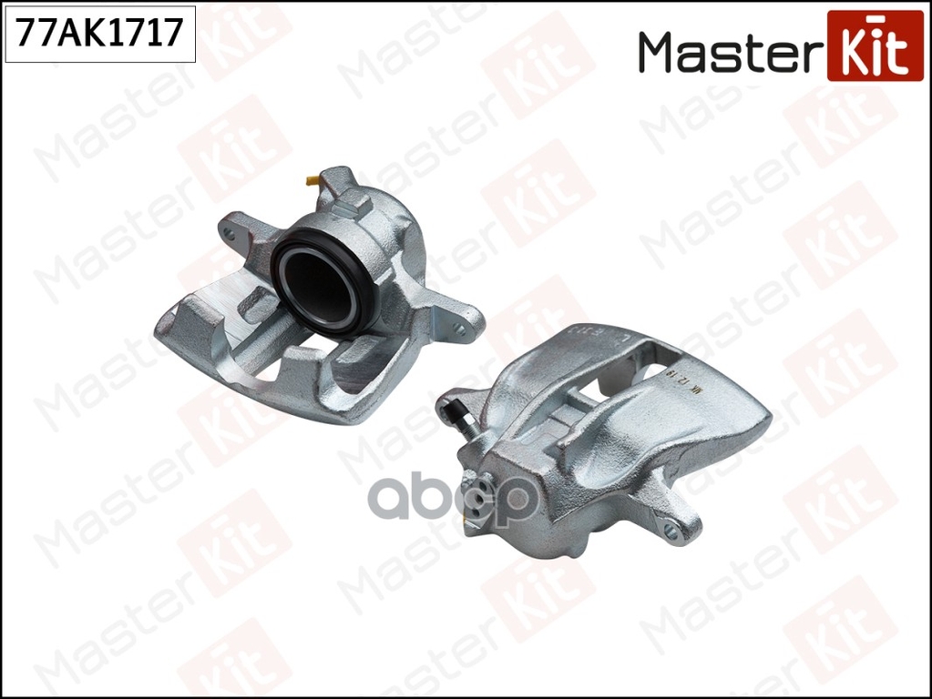 Тормозной суппорт перед. прав. VW GOLF III (1H1) 1991 - 1998, PASSAT (3A2, 35I) 1988 - 1997 MasterKit арт. 77AK1717