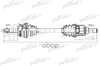 Полуось левая 24x624x59x25 ABS: 40T GEELY MK PATRON арт. PDS0312