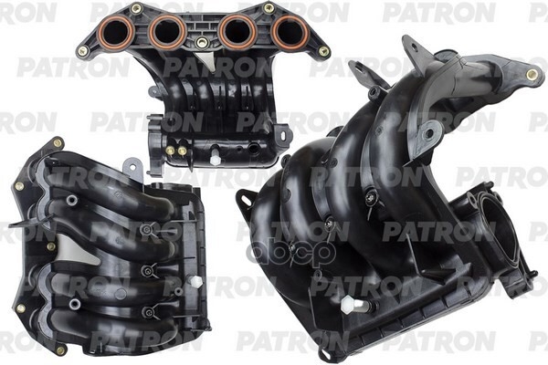 Коллектор впускной CITROEN: Berlingo (M49/M59) 1996-2012, C2 2003-2008, C3 2002-2016  PEUGEOT: 1007 2005-2009, 106 II 1996-2004, 206 1998-2012, 207 2006-2013, 307 2001- PATRON арт. P17-0125