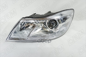 Фара левая Skoda Octavia 2 A5 2008-2013, галоген O.E.M. арт. OEM0093FL