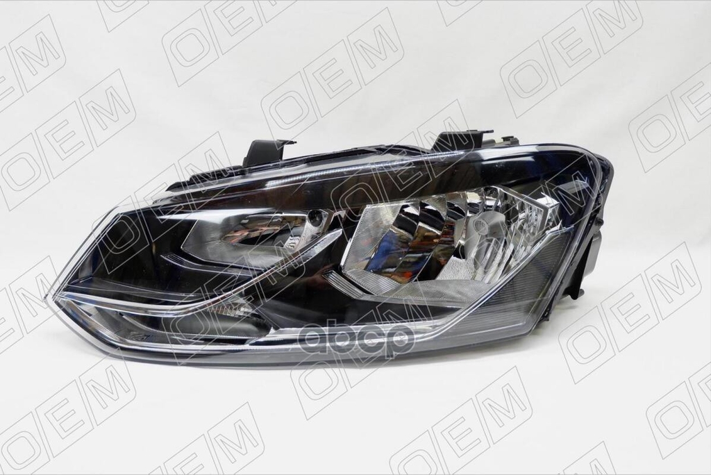 Фара левая Volkswagen Polo sedan 5 2018-2020, Connect, галоген O.E.M. арт. OEM0175FL