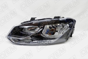 Фара левая Volkswagen Polo sedan 5 2018-2020, Connect, галоген O.E.M. арт. OEM0175FL