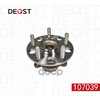 Ступица колеса с подшипником задняя HYUNDAI i30 (FD/GD), KIA СEE'D 10.2007- DEQST арт. 107039