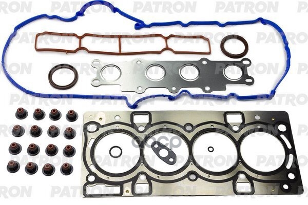 Комплект прокладок двигателя head set with CHG FORD FOCUS,VOLVO S60 1.6EcoBoost JQDA/JQDB/JTBB/JTWA/B4164T 10> PATRON арт. PG1-2065