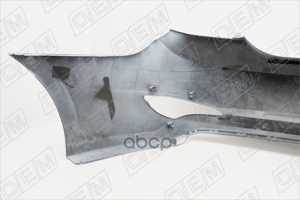 Бампер задний Hyundai Solaris 1 белый, седан, 2014-2017 O.E.M. арт. OEM0061