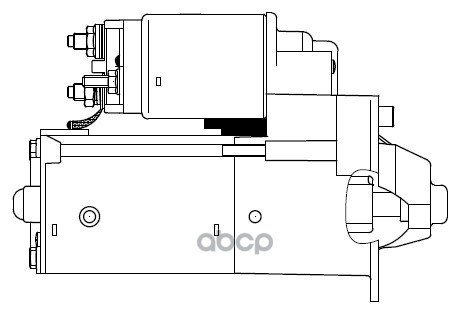 Стартер для а/м Volvo XC90 (02-) 2.5T/S60 I (00-) 2.4i 1,4кВт (LSt 1017) STARTVOLT арт. LST1017
