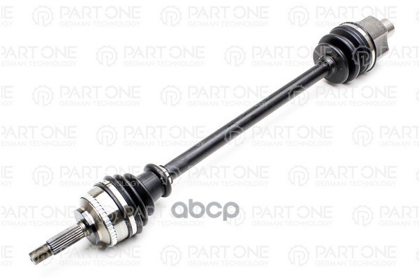 Полуось Rh, 21x750x57x23, ABS:44T, RENAULT MEGANE 1.4-1.6, 1.9D 96> PART-ONE арт. 1DS003
