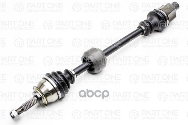Полуось Rh, 21x763x49x23, DACIA, RENAULT LOGAN 1.4-1.6i 04>, w/o ABS PART-ONE арт. 1DS005
