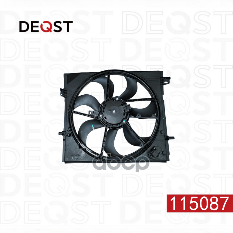 Электровентилятор NISSAN QASHQAI (J11) 12.13- 115087 DEQST арт. 115087