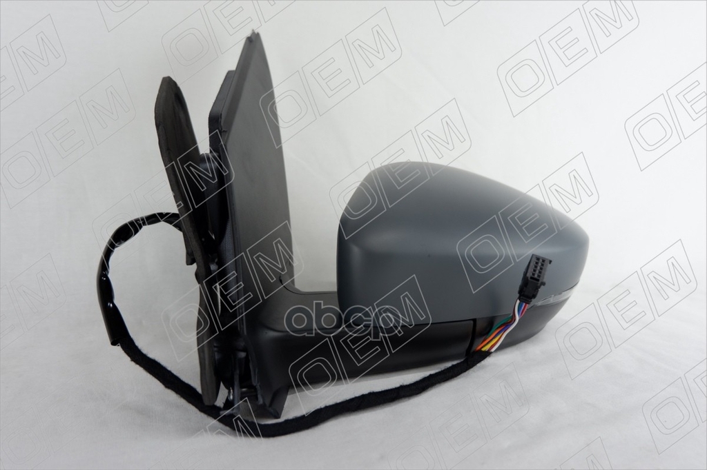 Зеркало левое Volkswagen Polo sedan 5 (2010-2020) 8 контактов, под повторитель O.E.M. арт. OEM0105ZL