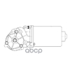 Моторедуктор стеклооч. для а/м Jeep Grand Cherokee (92-) (перед.) (VWF 0306) STARTVOLT арт. VWF0306