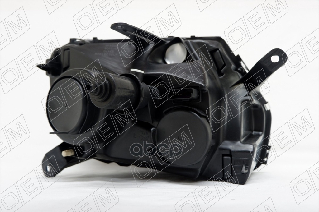 Фара левая Renault Duster 1 2011-2015, черная O.E.M. арт. OEM0165FL