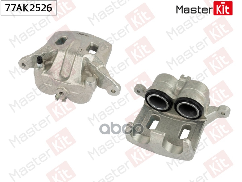 Тормозной суппорт перед. прав. Nissan PATHFINDER III (R51) 2005 - MasterKit арт. 77AK2526