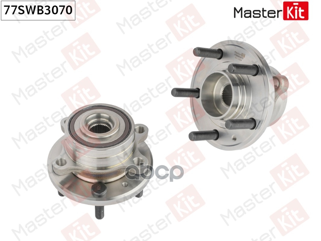 Ступица в сборе с подшипником перед./зад. Ford EXPLORER 2010 - MasterKit арт. 77SWB3070
