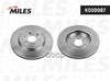 Диск тормозной NISSAN PATHFINDER 05>/NAVARA 05> передний Miles арт. K000067