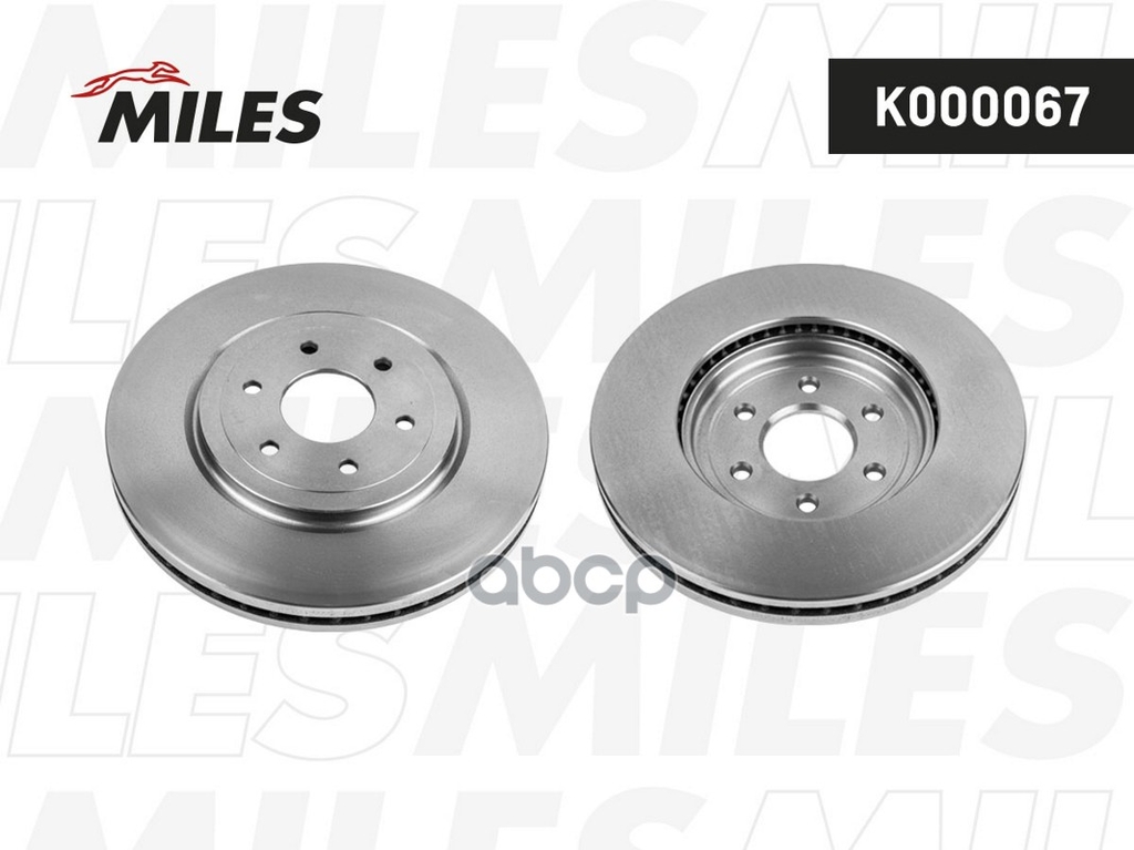 Диск тормозной NISSAN PATHFINDER 05>/NAVARA 05> передний Miles арт. K000067