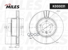 Диск тормозной BMW E60/61 2.0-3.0 03- передний вент. Miles арт. K000031