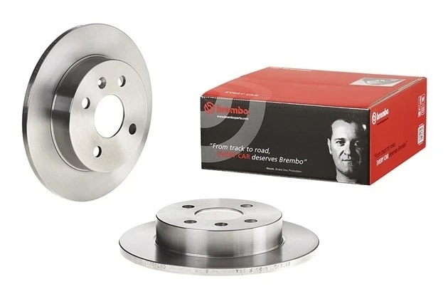 Диск тормозной Standard Зад Лев Прав OPEL ASTRA G/H MERIVA Brembo 08.7626.10