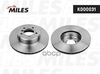 Диск тормозной BMW E60/61 2.0-3.0 03- передний вент. Miles арт. K000031