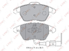Колодки тормозные передние SCODA OCTAVIA LYNXauto BD-1203