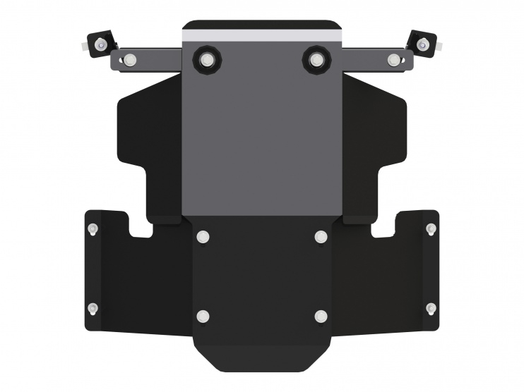 Защита двигателя ГАЗ Соболь 2,8 МТ, 4wd, 2012 - sheriff 272584