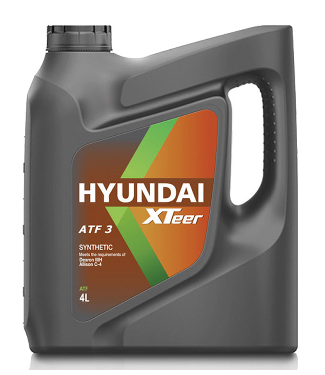 Масло трансмиссионная для АКП HYUNDAI Xteer ATF 3  4 литра HYUNDAI XTeer 1041009