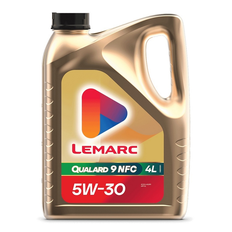 Моторное масло Lemarc QUALARD 9 NFC 5W-30 SL A5/B5 синтетическое 4л 11790501