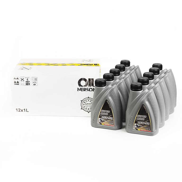 Моторное масло 4T NERSON OIL SM4T0001 SuperMoto synthetic 15W-50 1 л