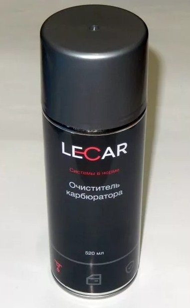 Очиститель карбюратора LECAR 520 мл аэрозоль LECAR000050611