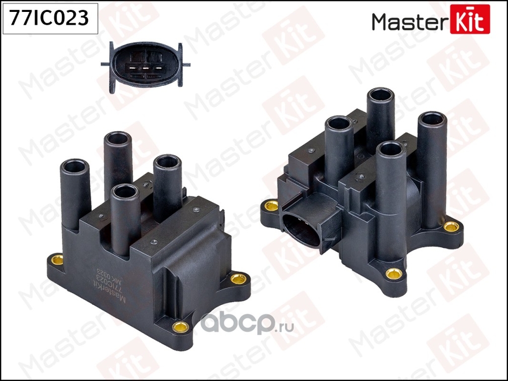 Катушка зажигания!\ Ford Escort/Fiesta/Focus/Mondeo, Mazda 3/6 1.0-2.3i 95> MASTERKIT 77IC023
