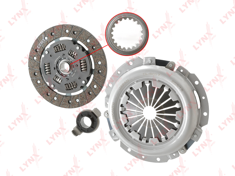 Комплект сцепления ВАЗ 2190 LYNXauto CL1031