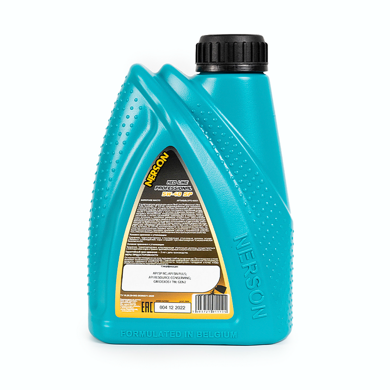 Моторное масло NERSON OIL SPP540001 Red Line Professional Ultra Fully Synthetic SP 5W-40 1л
