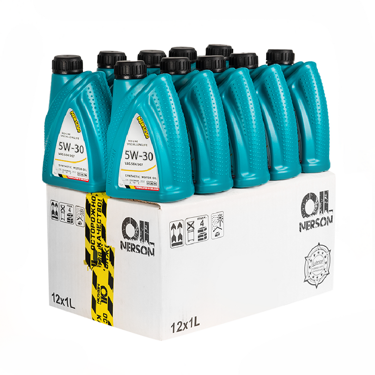 Моторное масло NERSON OIL VAG530001 Red Line Special LongLife VAG 504/507 5W-30 1л