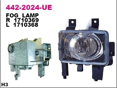 Фара противотуманная передн прав OPEL ASTRA H ZAFIRA 07- DEPO 442-2024R-UE