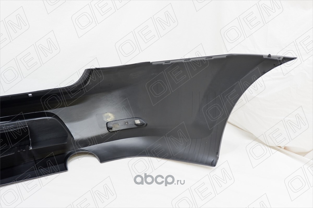 Бампер задний Renault Logan 1 2009-2014 под покраску OEM OEM0694 OEM 8200916804