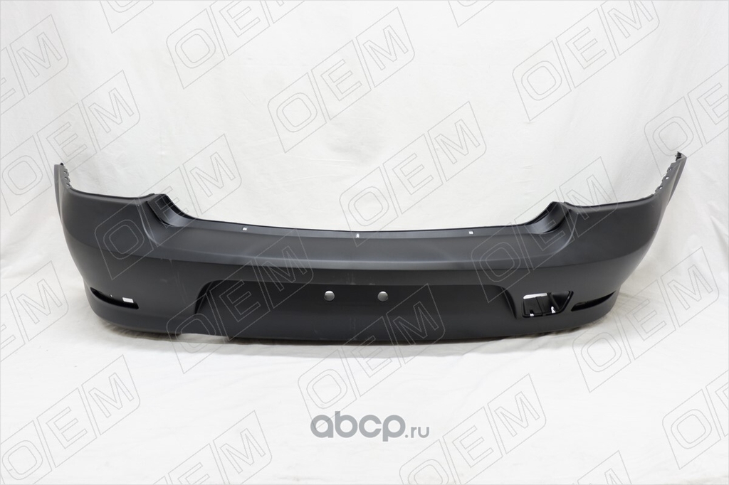 Бампер задний Renault Logan 1 2009-2014 под покраску OEM OEM0694 OEM 8200916804