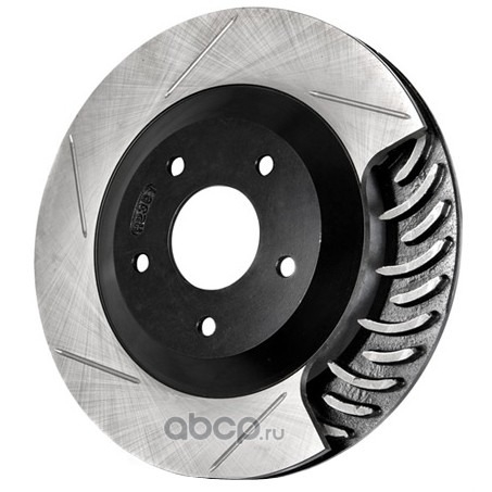 Тормозные диски Перед Лев Прав спортивные комплект MAZDA CX7 CX9 с насечкой STOPTECH 12645076 SL/SR