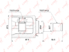 ШРУС внутренний Перед Прав/Лев CHEVROLET Aveo Lacetti LANOS LYNXauto CI-3745 OEM 96888653