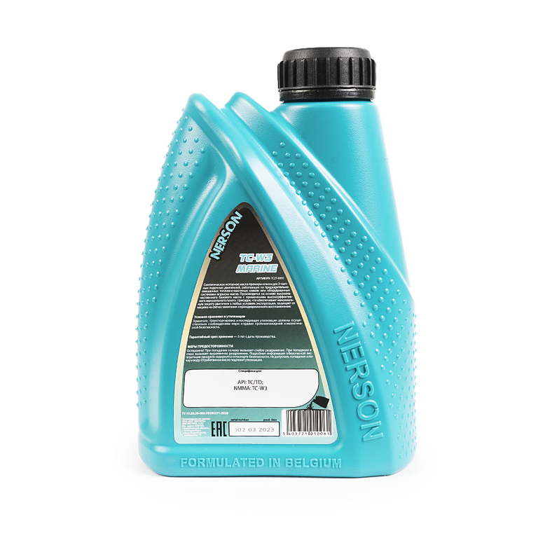 Моторное масло 2T NERSON OIL TC2T0001 TC-W3 Marine synthetic 1л