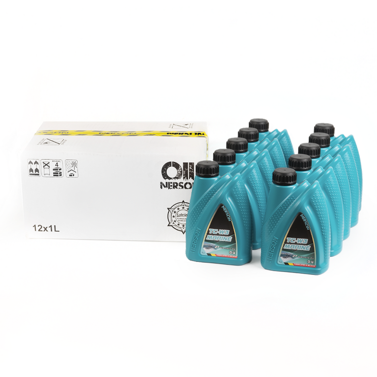 Моторное масло 2T NERSON OIL TC2T0001 TC-W3 Marine synthetic 1л