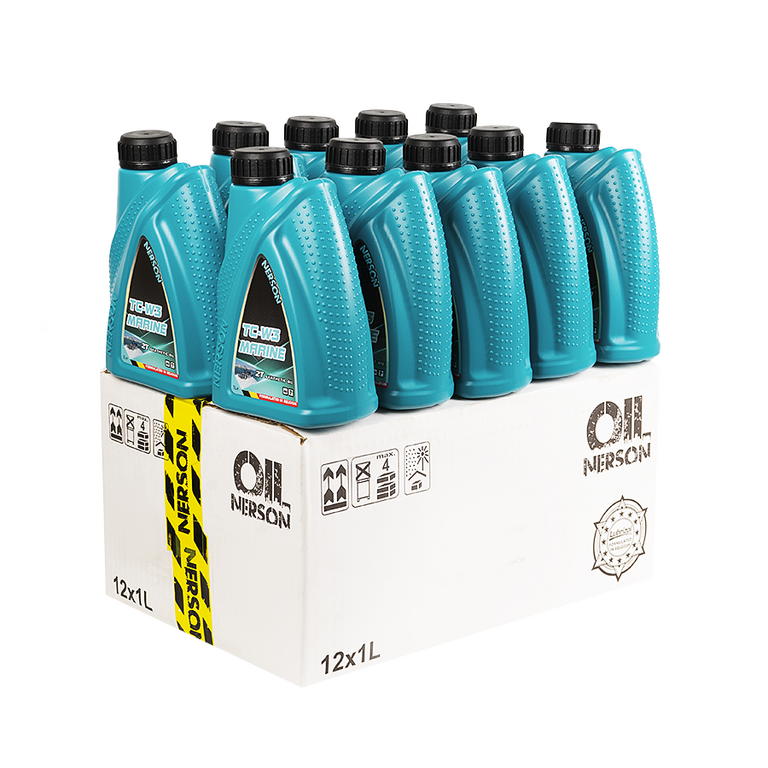 Моторное масло 2T NERSON OIL TC2T0001 TC-W3 Marine synthetic 1л