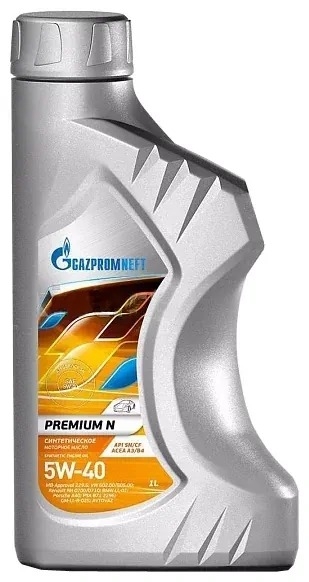 Моторное масло Gazpromneft 2389901311А  Premium N 5W-40 4л+1л