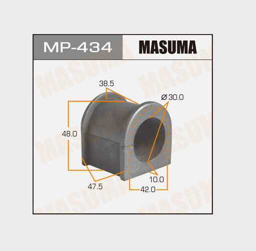 Втулка стабилизатора MASUMA MP434