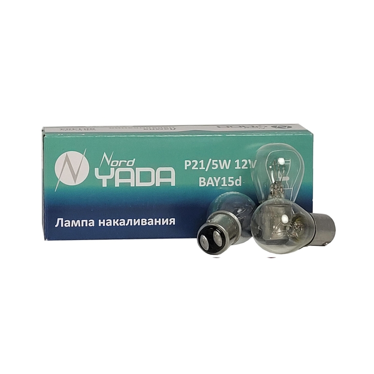 Лампа подсветки P21/5W 12V NORD YADA 901404